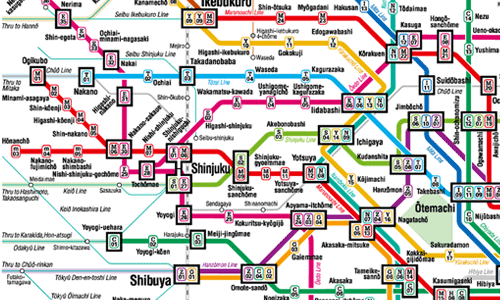 Tokyo Subway Map