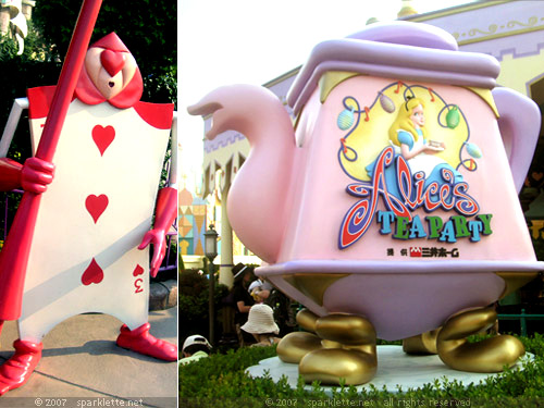 Alice in Wonderland, Disneyland