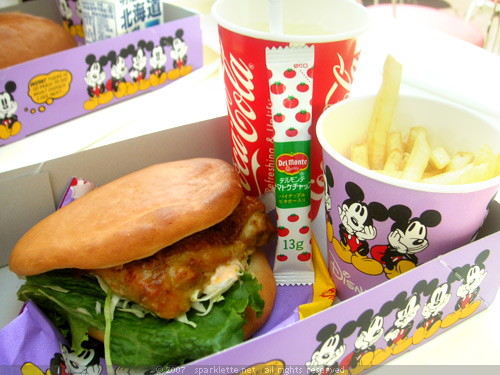 Lunch at Disneyland