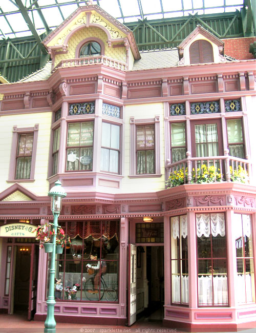 Disney & Co. Gift shop at World Bazaar, Disneyland