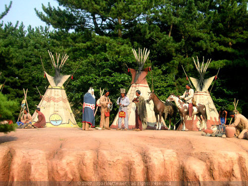 Native Americans, Disneyland