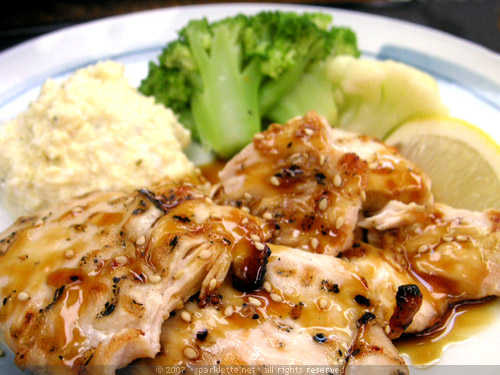 Low-calorie food – Chicken