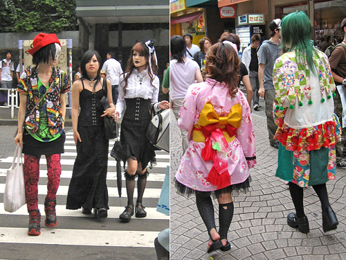 Cosplayers in Harajuku, Tokyo