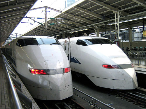 Hikari, a Shinkansen bullet train