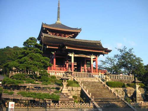 Kiyomizu-dera in Kyoto