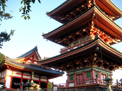 Kiyomizu-dera in Kyoto