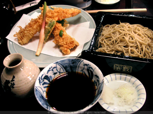 My soba set