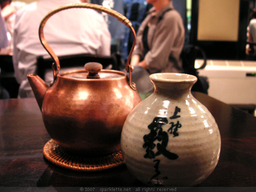 Soba soup