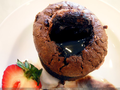 Fondant de Chocolat Chaud