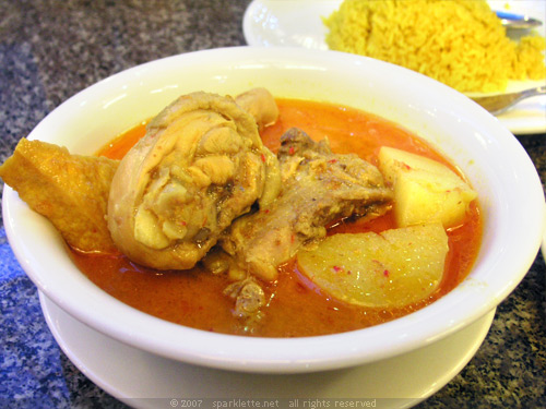 Ayam Kare (Chicken in Curry Sauce)