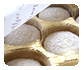 Raffles Hotel: Snow-skin Mooncake with Champagne Truffle & Ganache
