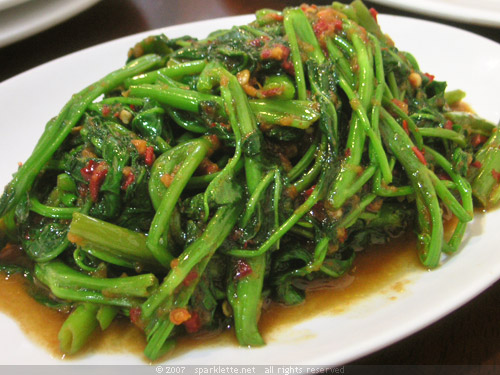 Tumis Kangkong Belachan