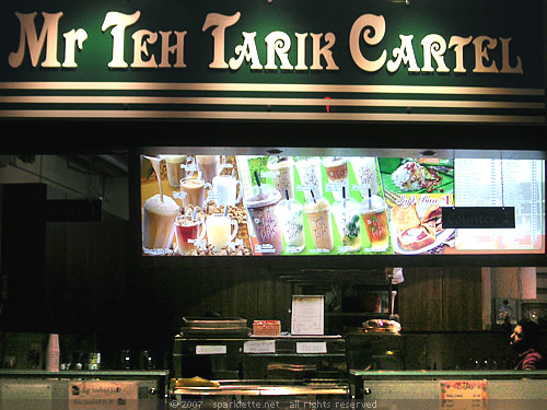 Mr. Teh Tarik Cartel at Far East Square, Singapore