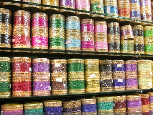 Colourful Indian bangles