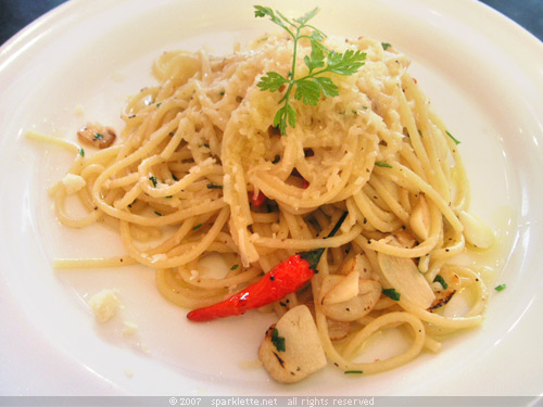 Aglio Olio Spaghetti