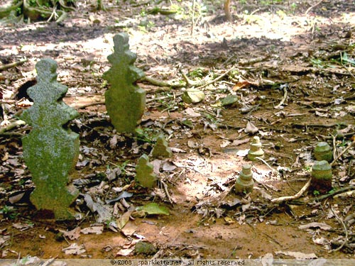 Tombstones of Malay family