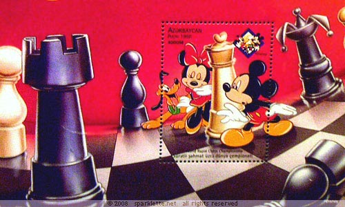 Disney-themed stamps