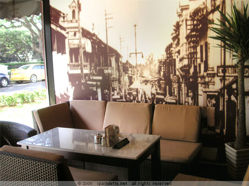 Lounge-like area at Old Town White Coffee