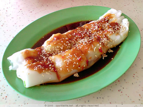 Fresh prawn chee cheong fun