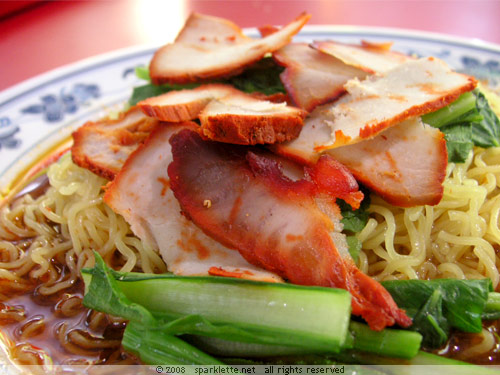 Wanton Mee (Noodle with Chinese Dumpling)