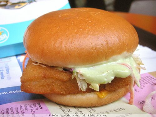 McDonald's Wasabi Filet-O-Fish