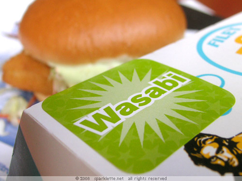 McDonald's Wasabi Filet-O-Fish