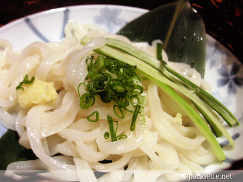 Cold udon