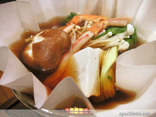 Kani-Suki (Crab Sukiyaki)