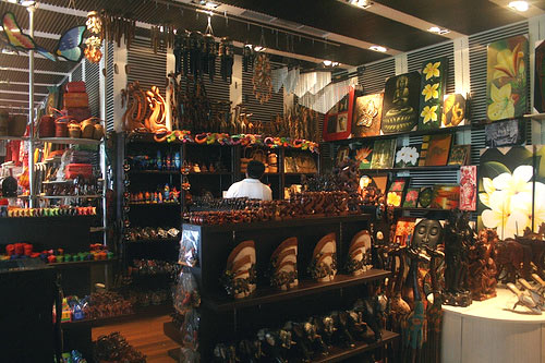 Souvenir shop at Bintan Lagoon Resort