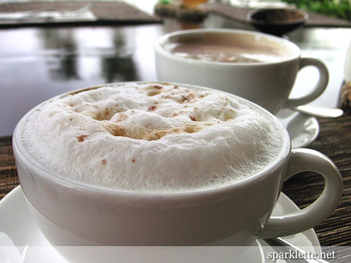 A round of coffee at Haskell's, Bintan Lagoon Resort Golf Clubhouse