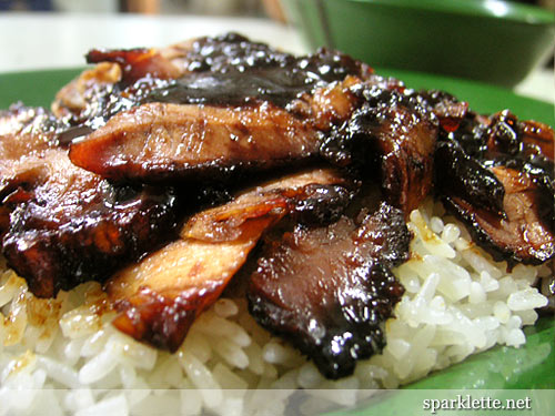 Char Siew (Sweetened Barbequed Pork) Rice