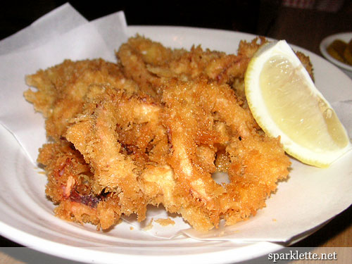 Ika Ring (Fried Calamari Rings)