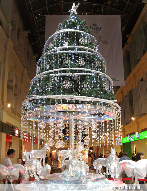 Jeweled Christmas tree