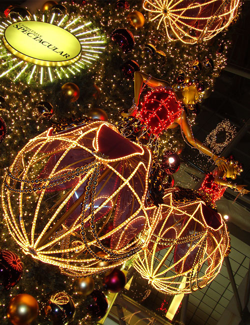 Christmas tree at Paragon