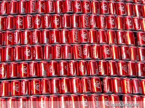 Coca-Cola Christmas tree at Siam Center, Bangkok