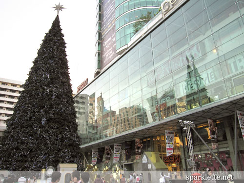 Christmas tree at Central World, Bangkok