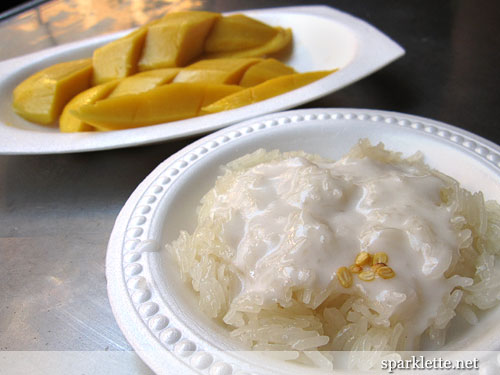 Mango sticky rice