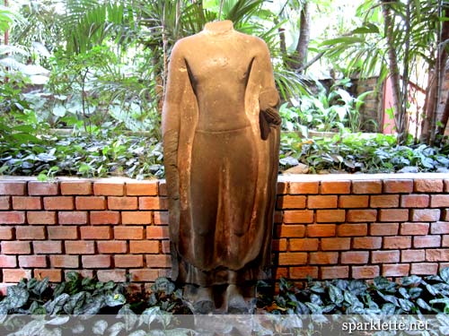 Headless Buddha at Jim Thompson House Museum, Bangkok
