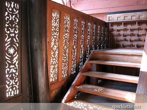 Staircase at Jim Thompson House Museum, Bangkok
