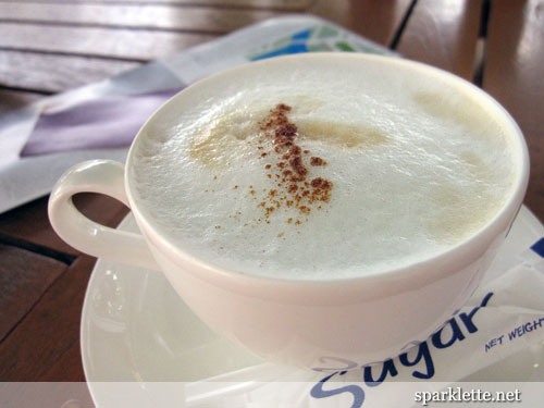 Cappuccino at the Bangkok National Museum