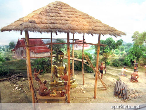 Model of Buddha worship