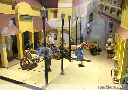 Model of street