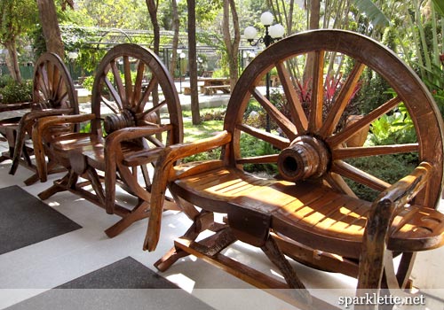 Wheelchairs at the Thailand Cultural Centre