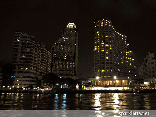 Sirocco, as seen from Chao Phraya, Bangkok