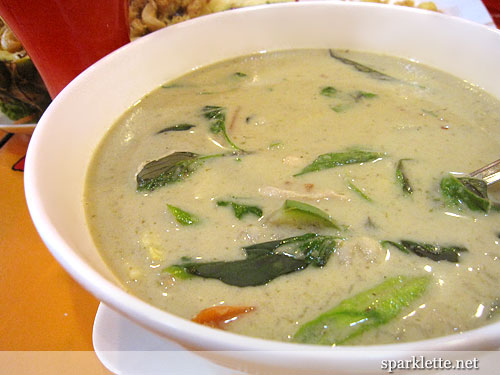 Thai green curry