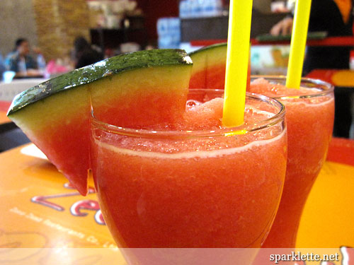 Watermelon juice