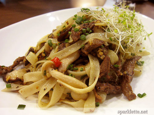 Beef Fettuccine