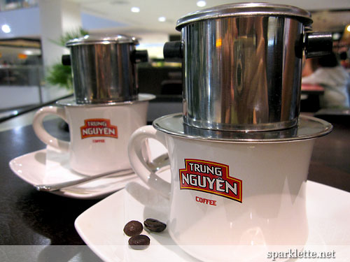 Vietnamese drip coffee