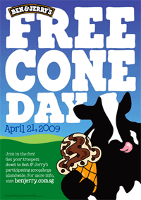 Ben & Jerry's - Free Cone Day