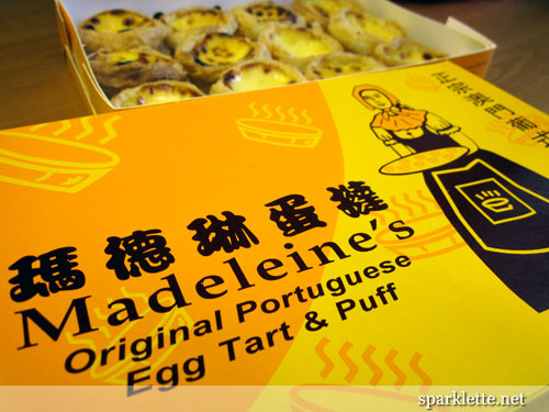 Madeleine's Original Portuguese Egg Tart & Puff